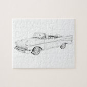 1957 Chevy Bel Air Cabriolet Puzzle (Horizontal)
