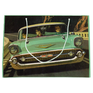 1957 Chevy Bel Air Große Geschenktüte