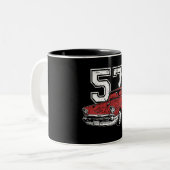 1957 Chevy Bel Air Kaffee Tasse (Vorderseite Links)