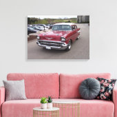 1957 Chevy Bel-Air Print Leinwanddruck (Insitu (Wohnzimmer))