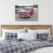 1957 Chevy Bel-Air Print Leinwanddruck (Insitu (Schlafzimmer))