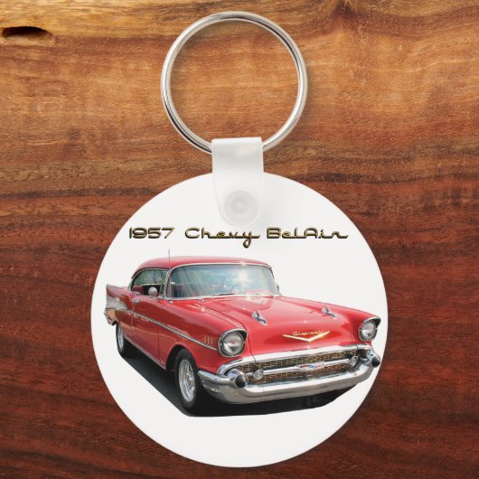 1957 Chevy BelAir Key Chain Schlüsselanhänger (Vorderseite)