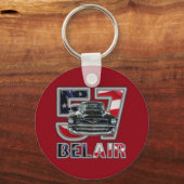 1957 Chevy Belair Key Chain. Schlüsselanhänger (Vorderseite)