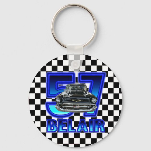 1957 Chevy Belair Key Chain. Schlüsselanhänger (Vorderseite)