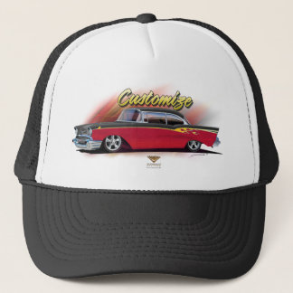 1957 Chevy Hot Rod Custom Hut Truckerkappe