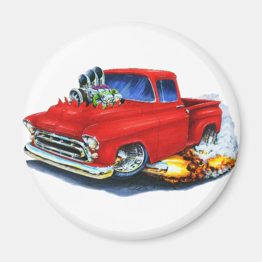 1957 Chevy Lieferwagen Red Magnet (Vorne)