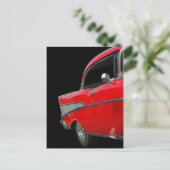 1957 Chevy Postcard Postkarte (Stehend Vorderseite)