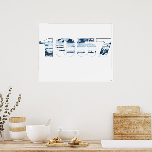 1957 Chevy Poster (Küche)