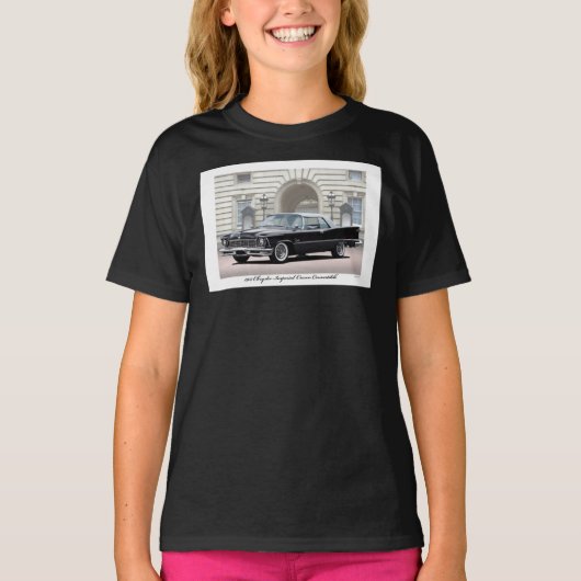 1957 Chrysler Imperial Crown Convertible Classic T T-Shirt (Vorderseite)