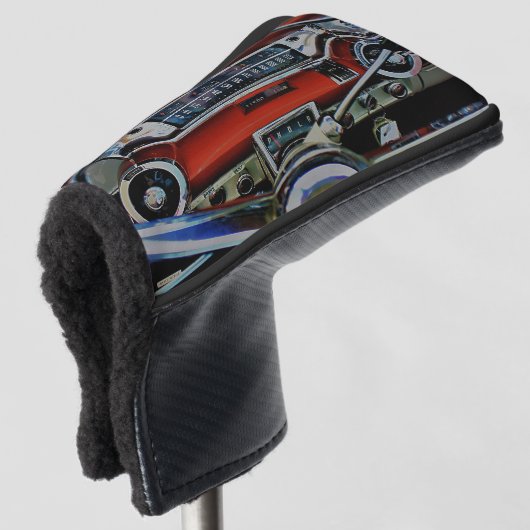 1957 Classic Car Dashboard Golf Headcover (3/4 Vorderseite)