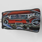 1957 Classic Car Dashboard Golf Headcover (Vorderseite)