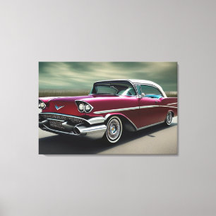 1957 Classic Car Leinwanddruck