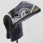 1957 Classic Sports Car Speedometer Golf Headcover (3/4 Vorderseite)