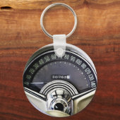 1957 Classic Sports Car Speedometer Schlüsselanhänger (Vorderseite)