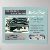 1957 Design Award Gewinner Mitte des Jahrhunderts Poster (Vorne)