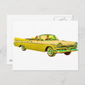 1957 Dodge Custom Royal Lancer Postkarte (Vorne/Hinten)