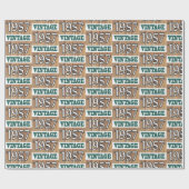 1957 geboren geschenkpapier (Flach)