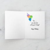 1957 Geburtstag Spaß Trivia Fakten Karte (Innenseite)