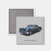 1957 Olds 88 Magnet (Vorderseite/Rückseite)