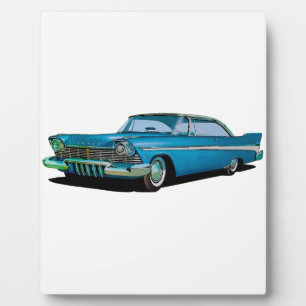 1957 Plymouth Belvedere Sport Coupe Fotoplatte