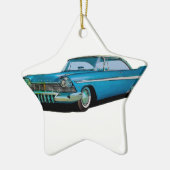 1957 Plymouth Belvedere Sport Coupe Keramikornament (Links)