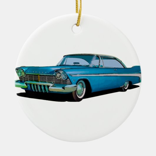 1957 Plymouth Belvedere Sport Coupe Keramikornament (Vorne)