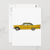 1957 Plymouth Plaza Postkarte (Vorne/Hinten)