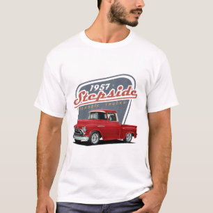 1957 Red Custom Stepside T-Shirt