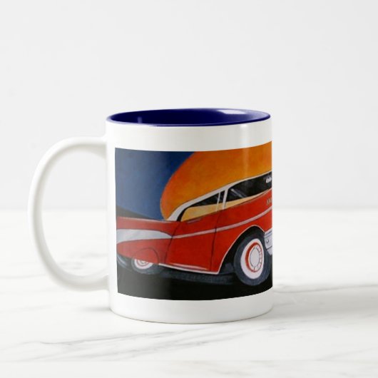 1957 rote Chevy Kaffeetasse (Links)