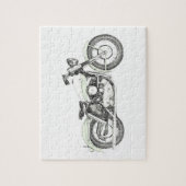 1957 Sportster Motorrad Puzzle (Vertikal)