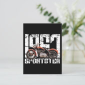 1957 Sportster Postkarte (Stehend Vorderseite)