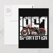 1957 Sportster Postkarte (Vorne/Hinten)