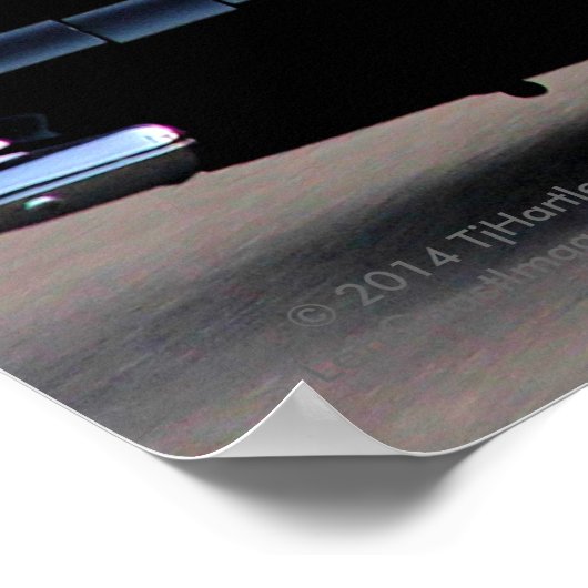 1957 T-BIRD POSTER (Ecke)