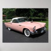 1957 Thunderbird Print Poster (Vorne)