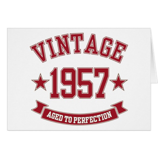 1957 Vintag bis perfekt (Vorderseite (Horizontal))