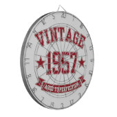 1957 Vintag bis perfekt Dartscheibe (Vorderseite Links)