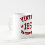 1957 Vintag bis perfekt Kaffeetasse (Vorderseite Links)