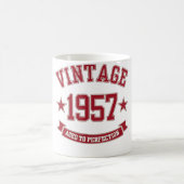 1957 Vintag bis perfekt Kaffeetasse (Mittel)