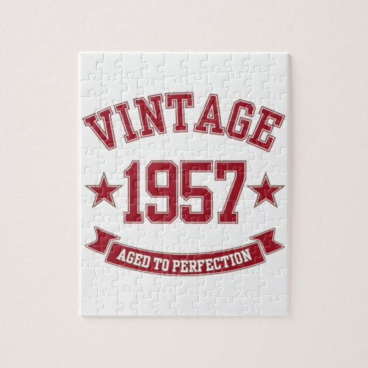 1957 Vintag bis perfekt Puzzle (Vertikal)