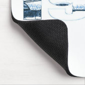 1957er Chevy Mousepad (Ecke)