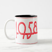 1958 Belvedere Sport Coupe Zweifarbige Tasse (Links)