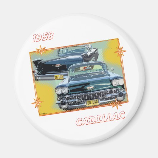 1958 CADILLAC 3 MAGNET (Vorne)