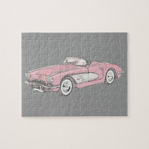 1958 Chevy Corvette Puzzle