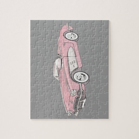 1958 Chevy Corvette Puzzle (Vertikal)