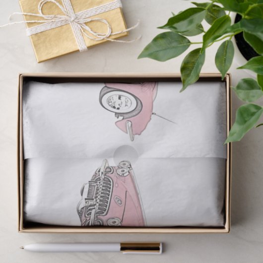 1958 Chevy Corvette Seidenpapier (Geschenk)