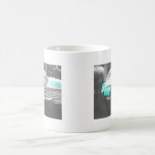 1958 Chevy Impala hellblauer Oldtimer Kaffeetasse (Mittel)