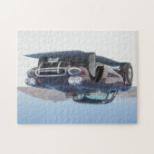 1958 chevy Korvette-Salz-Ebenen Puzzle (Horizontal)