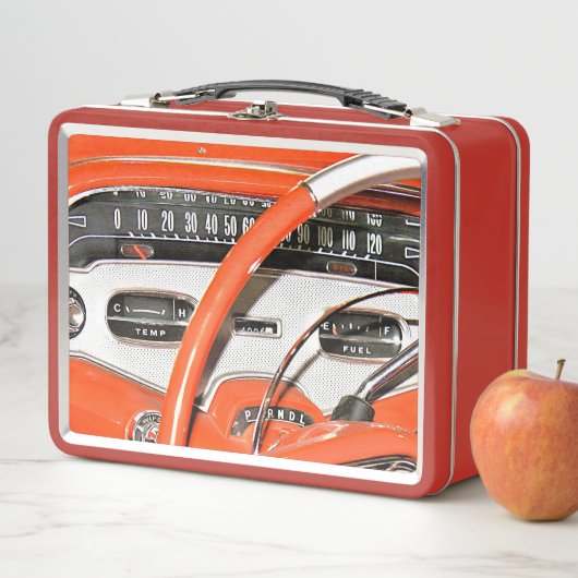 1958 Classic Car Dashboard Metall Brotdose (Beispiel)