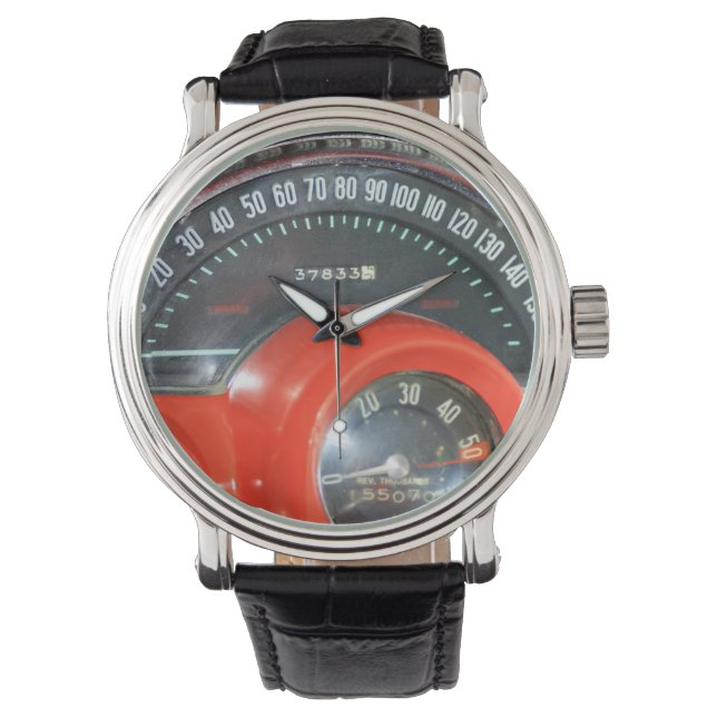 1958 Classic Sports Car Armbanduhr (Vorderseite)