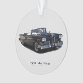 1958 Edsel Pacer Acrylschmuck Ornament (Vorderseite)